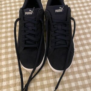 Puma Dark Grey/Blue Sneakers
